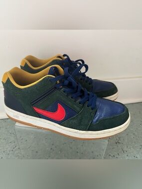 Nike SB Air Force 2 Low Rugby Midnight Green Sneakers